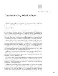 Appendix A - Cost-Estimating Relationships | Airport Capital Improvements:  A Business Planning and Decision-Making Approach | The National Academies  Press