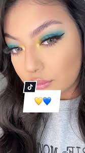 Yellow and Blue Eyeshadow Tutorial