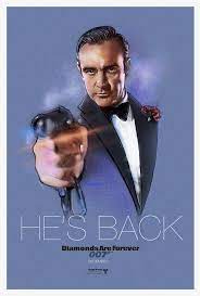 Character Teaser Poster James Bond Diamonds Are Forever James Bond Movies James Bond James Bond Style