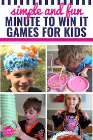 Minute To Win It Pizza Party My Life And Kids Birthday Party Games For Kids Fun Games For Kids Easy Games For Kids