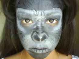 Gorilla Make Up Very Well Done Kinderschminken Affchen Schminken Kinder Schminken