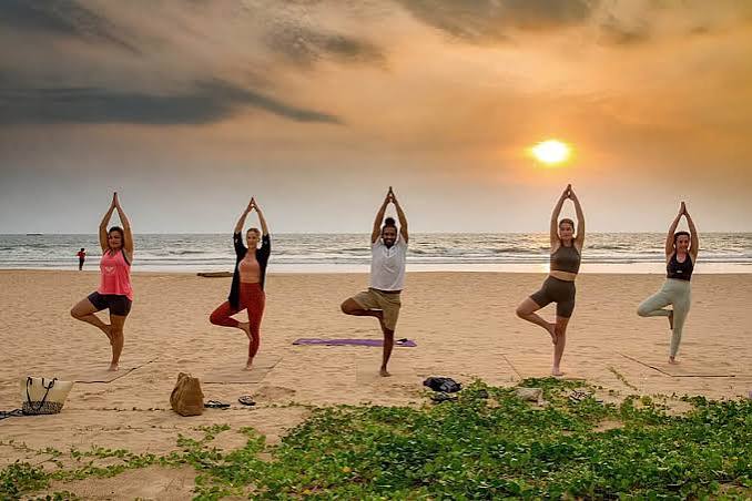 Sunset Yoga Deck