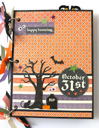 Scrapbook albums are perfect for organising photographs, favourite recipes or to celebrate a special occasion or event in your life, from travel, a new baby, to planning a wedding. Artsy Albums Scrapbook Album And Page Layout Kits By Traci Penrod Halloween Scrapbook Album And 12x12 Page Layout Kit