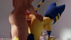 Prepare for some hot Yiff with Ankhas anal loop