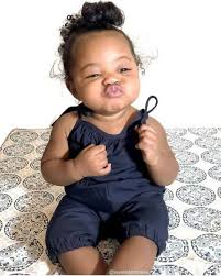 This ponytail hairstyle for boys is trendy and perfect for boys who are confident and like a clean look. 50 Hairstyles Ideas For Black Babies Infants And Newborns Coils And Glory