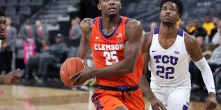 At home, orange helmet with the orange jersey and white pants with two orange stripes down the side. Clemson Pulls Off Late Comeback Edges Tcu In Overtime