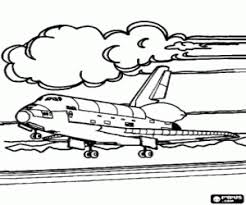 There are 19 separate pages which can be duplexed on a printer so that fewer sheets of paper are used per student. The Landing Of The Space Shuttle Coloring Page Printable Game