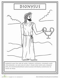 Give Your Child A Great Greek God Coloring Page And She Ll Learn About The Gods While She Colors Them This Is Di Greek Mythology Greek Gods Gods And Goddesses