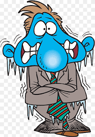 Freezing Cold Cartoon Character - Shivering Businessman Clipart ...