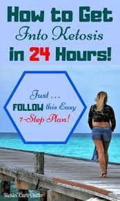 How To Get Into Ketosis In 24 Hours Just Follow This Easy 7 Step Plan Ketosis Diet No Carb Diets Keto Diet Plan