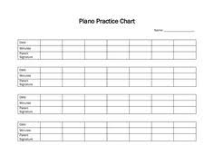 7 Best Band Practice Logs Images Teaching Music Piano