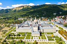 San lorenzo de el escorial, also known as el escorial de arriba, is a town and municipality in the community of madrid, spain, located to th. Premium Photo Aerial View Of The Royal Monastery Of San Lorenzo De El Escorial Near Madrid Spain
