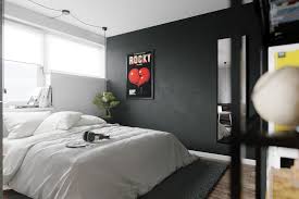 Un Appartement Au Design Masculin Pour Un Celibataire Planete Deco A Homes World Deco Chambre Homme Decoration Chambre Homme Deco Chambre