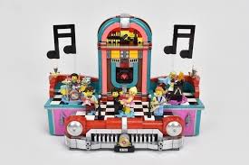 Lego Instagram On Instagram Grease Lighting Jukebox Stage Build And Design By Paulhetheringtonartist This Is My Lego Ideas Entry F Lego Jukebox Danny Zuko