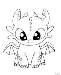 desenho para colorir dragão banguela