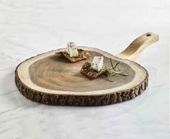 Planche A Decouper En Bois D Acacia Remy Olivier Ronde Stokes Inc Canada S Kitchen Store Decorative Tray Baking Essentials Decor
