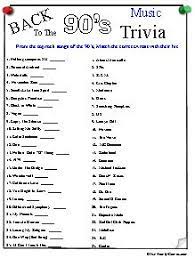We have lists covering 90's movies, music, . This 90 S Trivia Game Is A Great Memory Tester