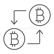 The role of a typical node is to maintain its own blockchain version and update it once it hears of a better (longer) version. Bitcoin Transaction Thin Line Icon Money Stock Vector Illustration Of Scanning Access 124478071