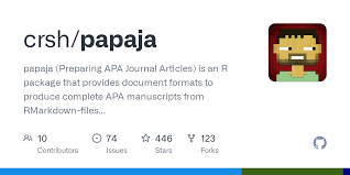 Additional papers here also demonstrate apa style formatting standards for other paper types: Github Crsh Papaja Papaja Preparing Apa Journal Articles Is An R Package That Provides Document Formats To Produce Complete Apa Manuscripts From Rmarkdown Files Pdf And Word Documents And Helper Functions That Facilitate