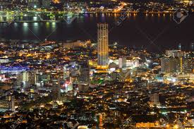 Visiting georgetown penang with family? George Town Penang Malaysia Aerial Scenic View From Penang Hill Stock Photo Picture And Royalty Free Image Image 37582091