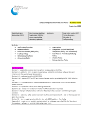 Https Www Academytransformationtrust Co Uk Wp Content Uploads Sites 2 2019 11 Safeguarding Child Protection 2 1 Web Pdf