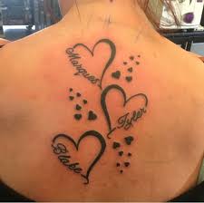 I Quite Like The Small Hearts Dotted Around Tattoos For Kids Heart Tattoos With Names Tattoos With Kids Names