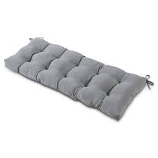 Smart grey material and medium padding, packaging will be ideal for storing them when not in use.4. Solid Heather Gray 51 X 18 In Outdoor Bench Cushion Walmart Com Walmart Com