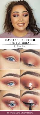45 top rose gold makeup ideas to look