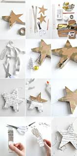 Pinata Basteln Stern Aus Karton Silbernes Papier Schere Kleber Bleistift Lineal Weihnachtskugel In 2020 Pinata Basteln Piniata Basteln Basteln