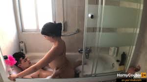 The most realistic passionate sex in the bathroom. - Videos -  TeenSexOnline.com - Teen sex online!