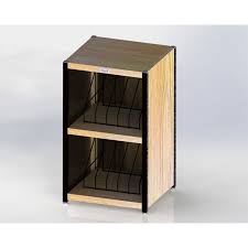 countertop ringbinder storage side open