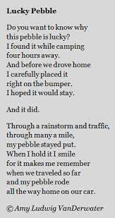 The Poem Farm Lucky Pebble Narrative Poems Poetry For Kids Kids Poems Narrative Poem