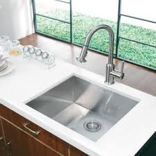 Home depot kitchen sinks undermount stainless steel. Vigo Undermount Stainless Steel 23 In Single Bowl Kitchen Sink Vg2320c The Home Depot Undermount Kitchen Sinks Contemporary Kitchen Sinks Kitchen Sink Remodel
