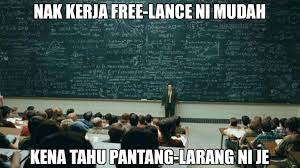 Pekerjaan ini sudah tidak asing lagi untuk para freelancer. Gags Malaysia Ada Yang Buat Kerja Sambilan Hujung Minggu Facebook