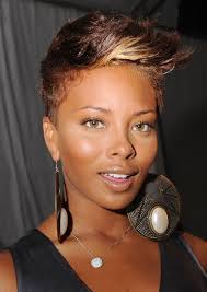 Black Female Actress With Short Hair Pin On Short Hair