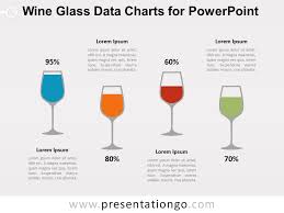 Wine Glass Charts For Powerpoint Presentationgo Com