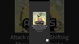 Shifting showcase with the following features check out the attack on titan 2 save find the song codes easily on this page! Attack On Titan Shifting Showcase Codes Eren Roblox Attack On Titan 2 Skills Guide To Help You Learn Everything About All The Available Skills In The Game Nilar Ivied