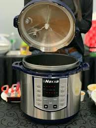 Please remember to release the pressure before removing the lid. Noxxa Electric Multifunction Pressure Cooker Lazada