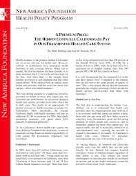 Workers in hawaii paid just $4,700 on average, but costs were higher elsewhere. Pdf A Premium Price The Hidden Costs All Californians Pay In Our Fragmented Health Care System