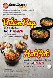 Korean dishes, hot pots, bentos, marinated meats and more! Super Value Seoul Garden Hotpot Seoul Garden Malaysia Facebook