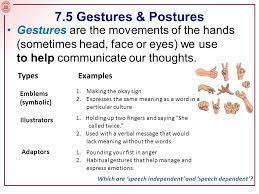 Adaptors can be targeted toward the self, objects, or others. Principles Of Communication Chapter 7 Non Verbal Communication Ii Ppt Download