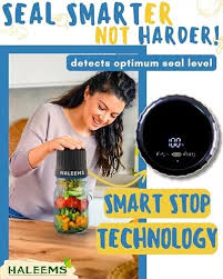 Kit De Sellador Al Vacío Eléctrico Para Tarros Mason