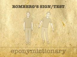 Image result for Romberg Test