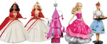 Barbie Christmas Ornaments They Are So Pretty Christmas Barbie Barbie Christmas Ornaments Holiday Barbie Dolls