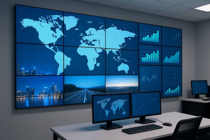 Video Wall Processor for a Seamless Display Setup