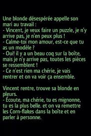 Epingle Par Edith Lafont Sur Humour Blague De Blonde Citations Par Genre Commentaires Droles