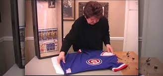 A different kind of video! How To Frame A Sports Jersey Papercraft Wonderhowto