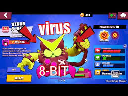Brawl stars brawl box 8 bit virus brawl stars 8 bit 8 bit brawl stars brawl stars 8bit virus. Virus 8bit Max Out Brawl Stars Youtube
