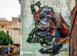 Bordalo II critica zoos em mural na Califórnia | Arte Urbana | PÚBLICO