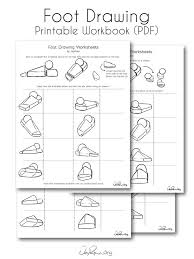How To Draw Feet Free Printable Drawing Tutorial Pdf Jeyram Art Drawing Tutorial Hand Drawing Reference Drawing Tutorial Face